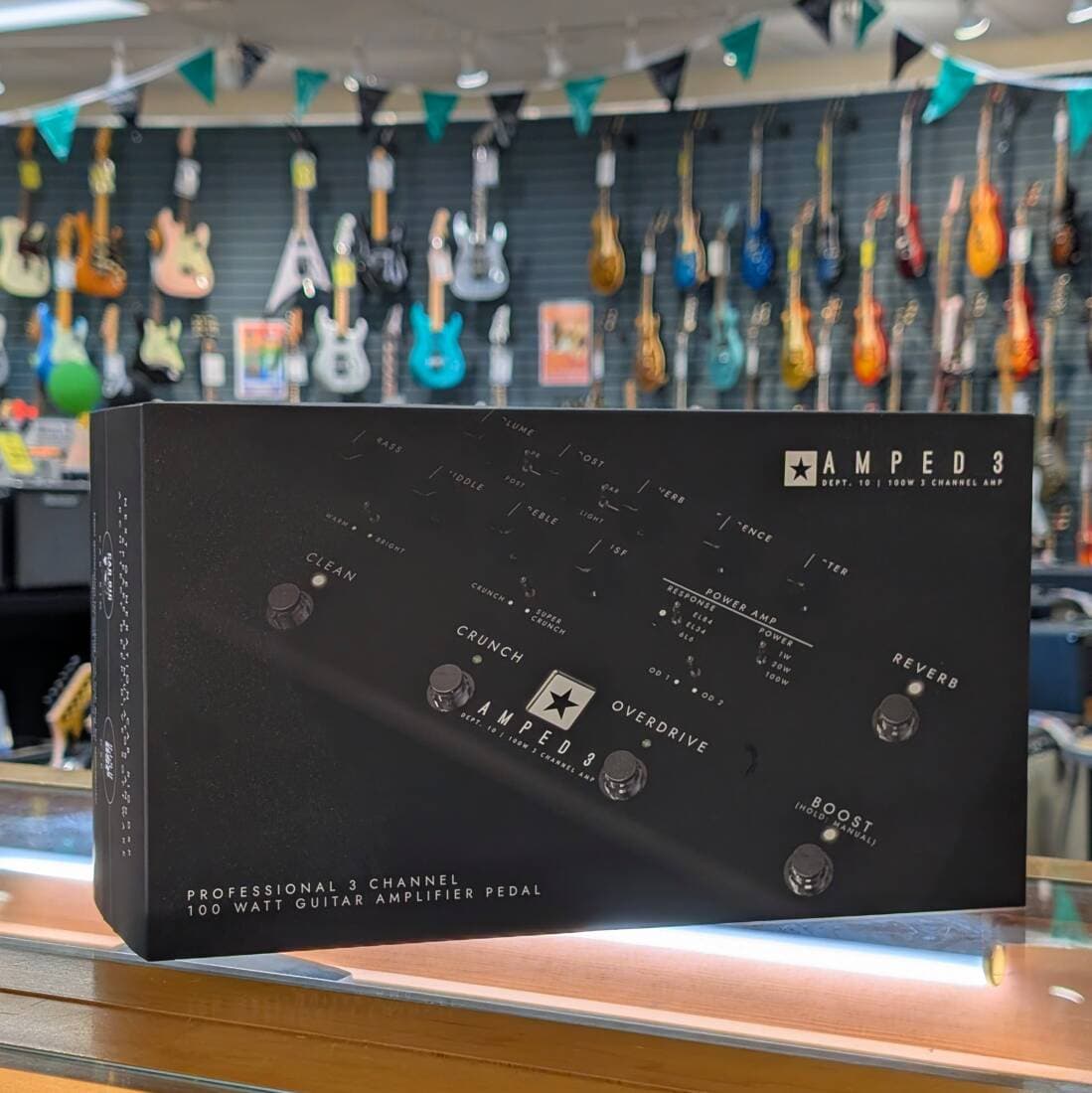 Blackstar Amplification - Dept. 10 AMPED 3 100W High Gain, Multi-Channel Pedal Amp