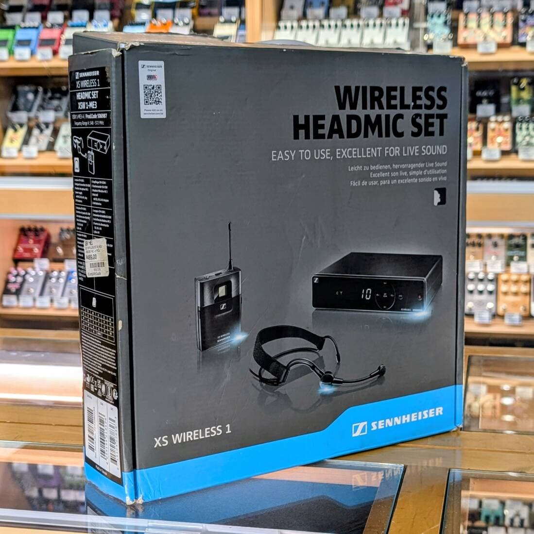 Sennheiser - XS1 Wireless Set w/me3 Headset Mic