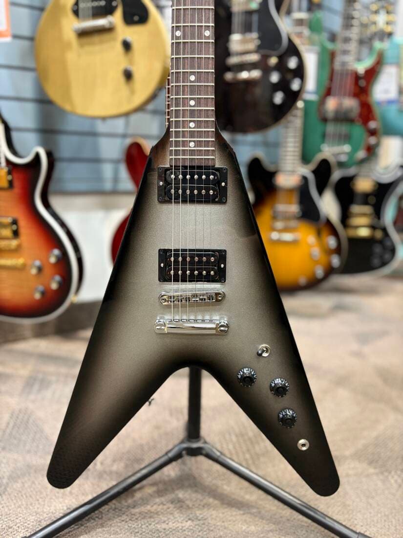 Gibson 80's Flying V Silverburst