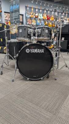 Yamaha Stage Custom Nouveau Black Oak 22, 10, 12, 16, 14