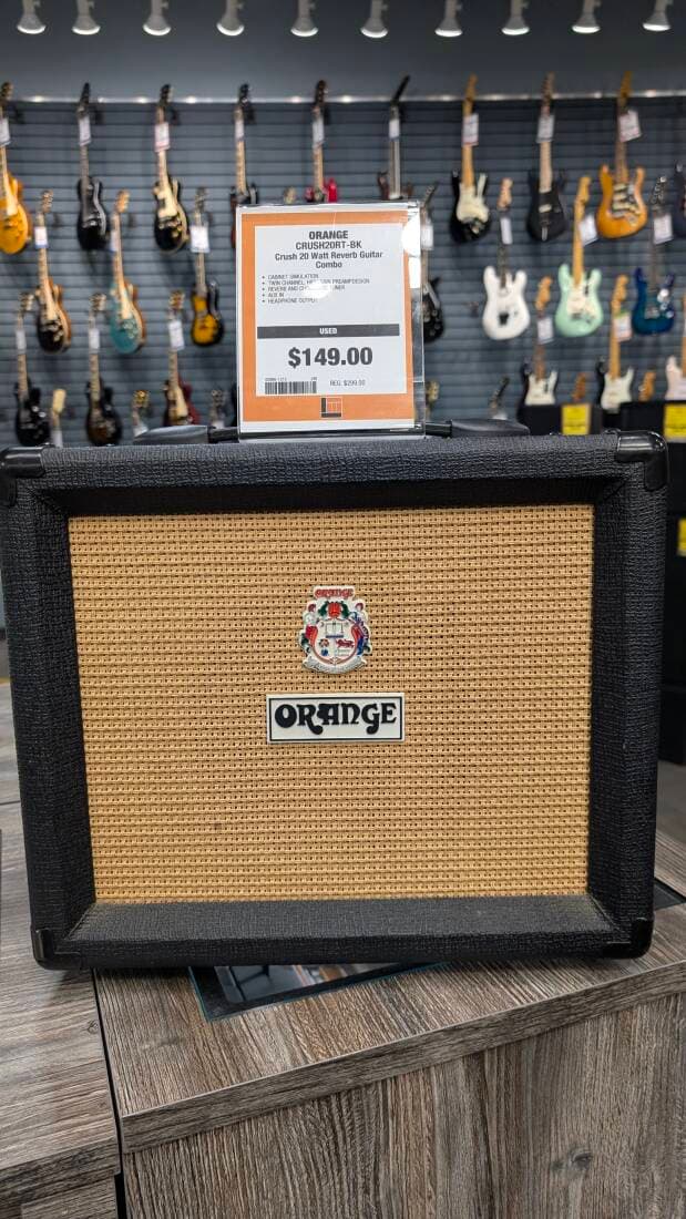 Orange Amplifiers - CRUSH20RT-BK