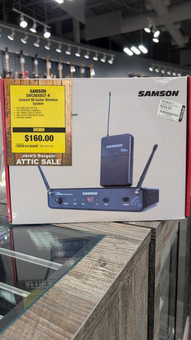 Samson - CONCERT 88 GTR/BASS SYSTEM K-BAND