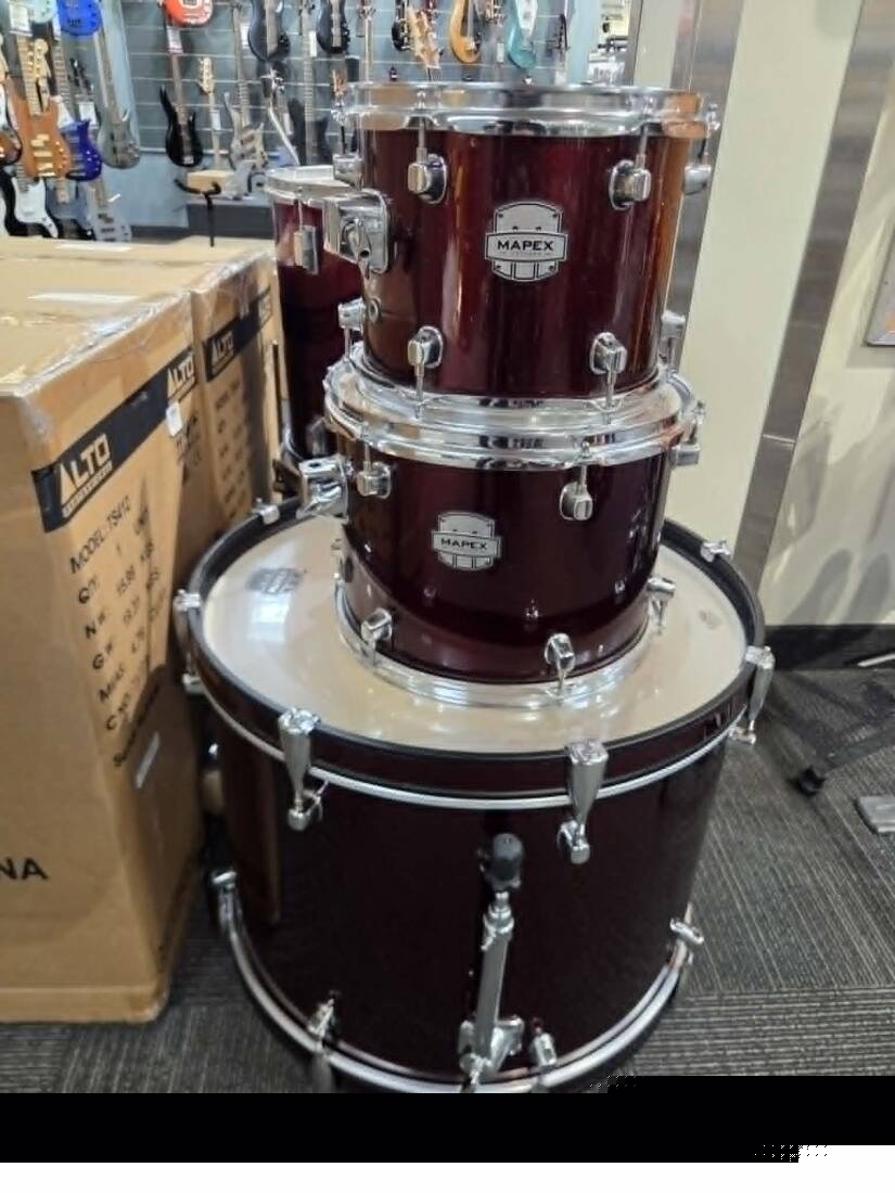 MAPEX VOYAGER 22,10,12,16,SD DARK RED