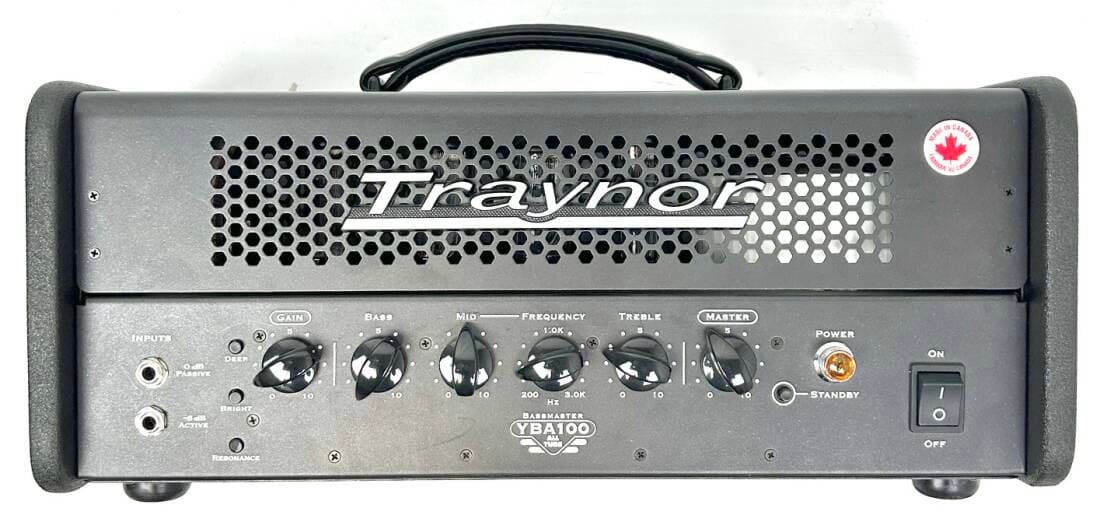 Traynor YBA100 Tube Bass Head - 100 Watts
