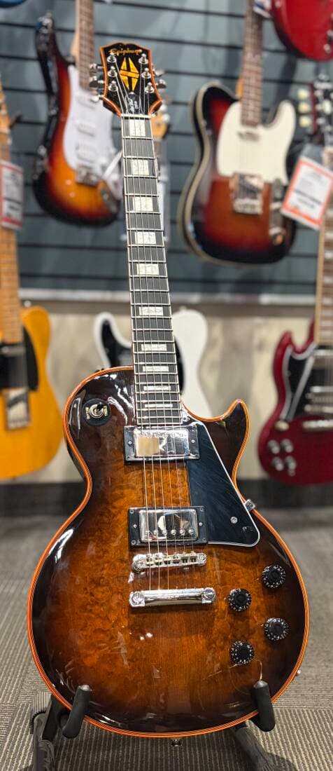 Les Paul Custom Widow Electric Guitar - Orange