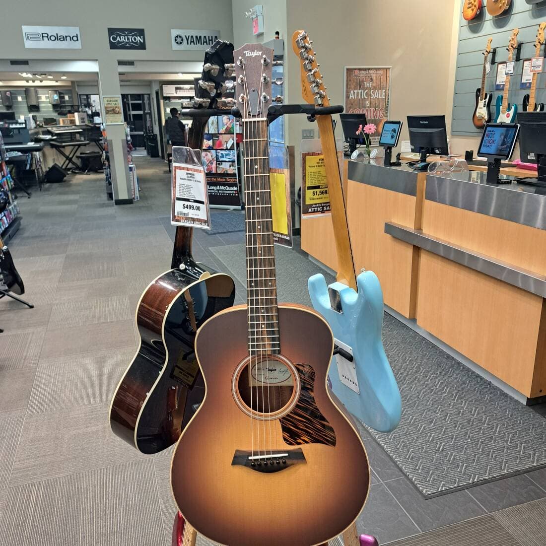 Taylor GS Mini E Rosewood Sunburst