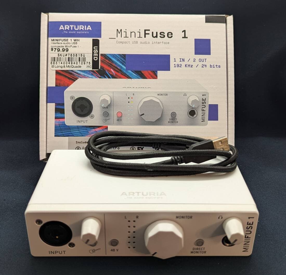Arturia - MINIFUSE 1 WH