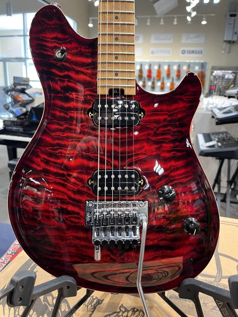 EVH - Wolfgang Special Quilted Maple, Baked Maple Fingerboard - Sangria