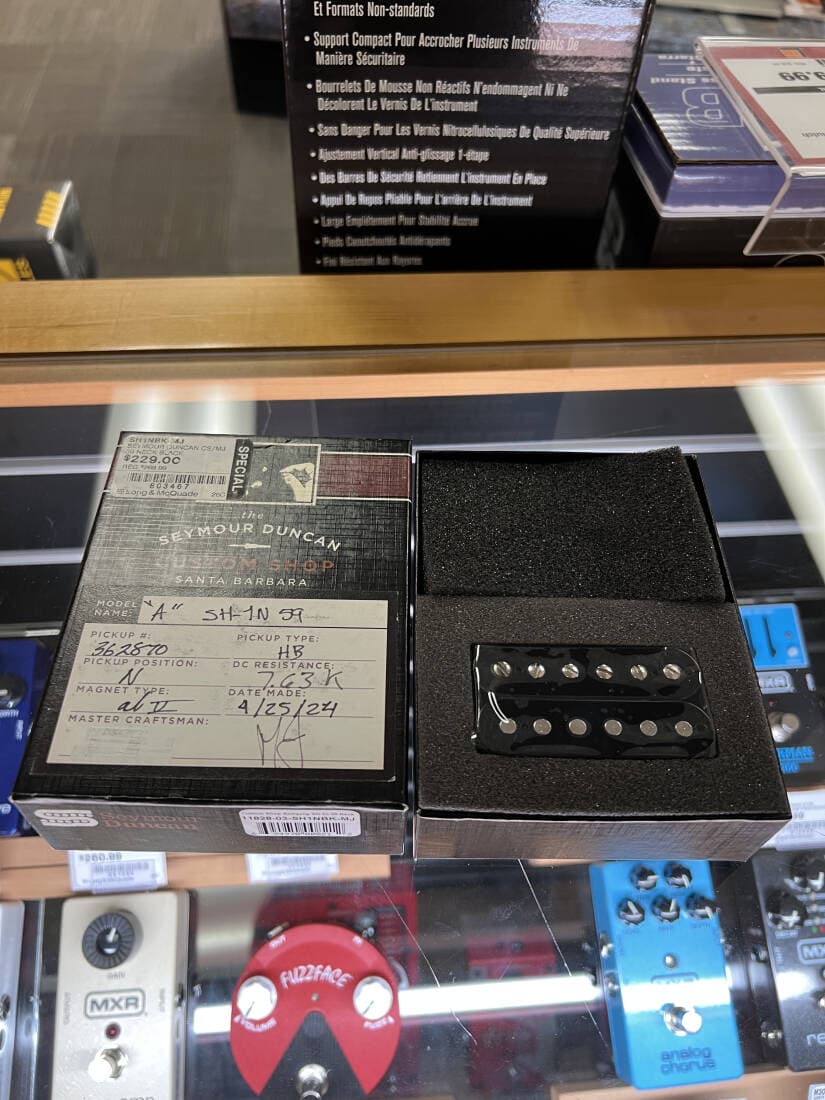 Seymour Duncan - Limited Edition Maricela ''MJ'' Juarez Neck Pickup - Black