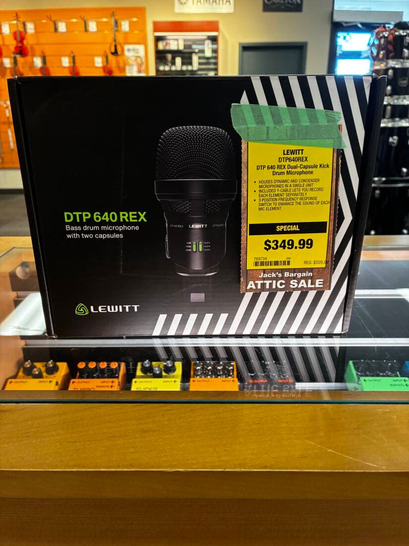 Lewitt - DTP640REX Bass Drum Mic