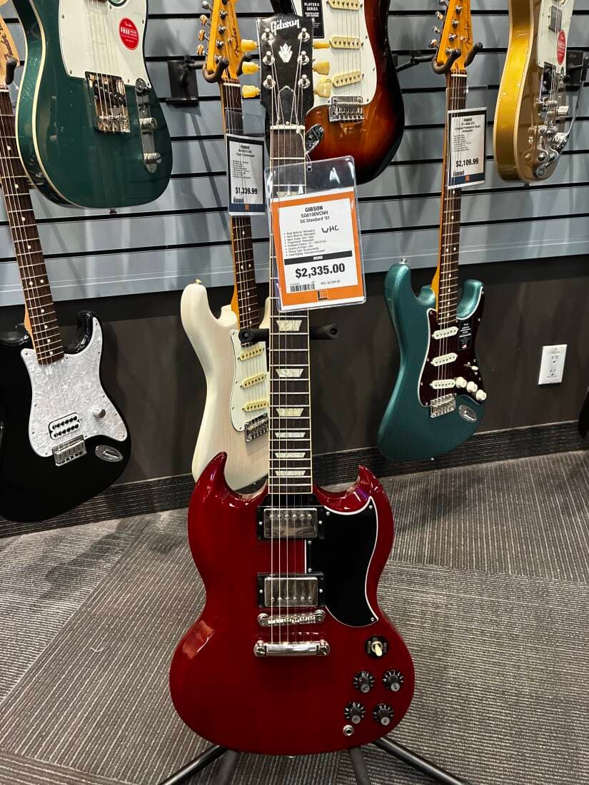 Gibson - SG Standard '61 Stopbar - Vintage Cherry