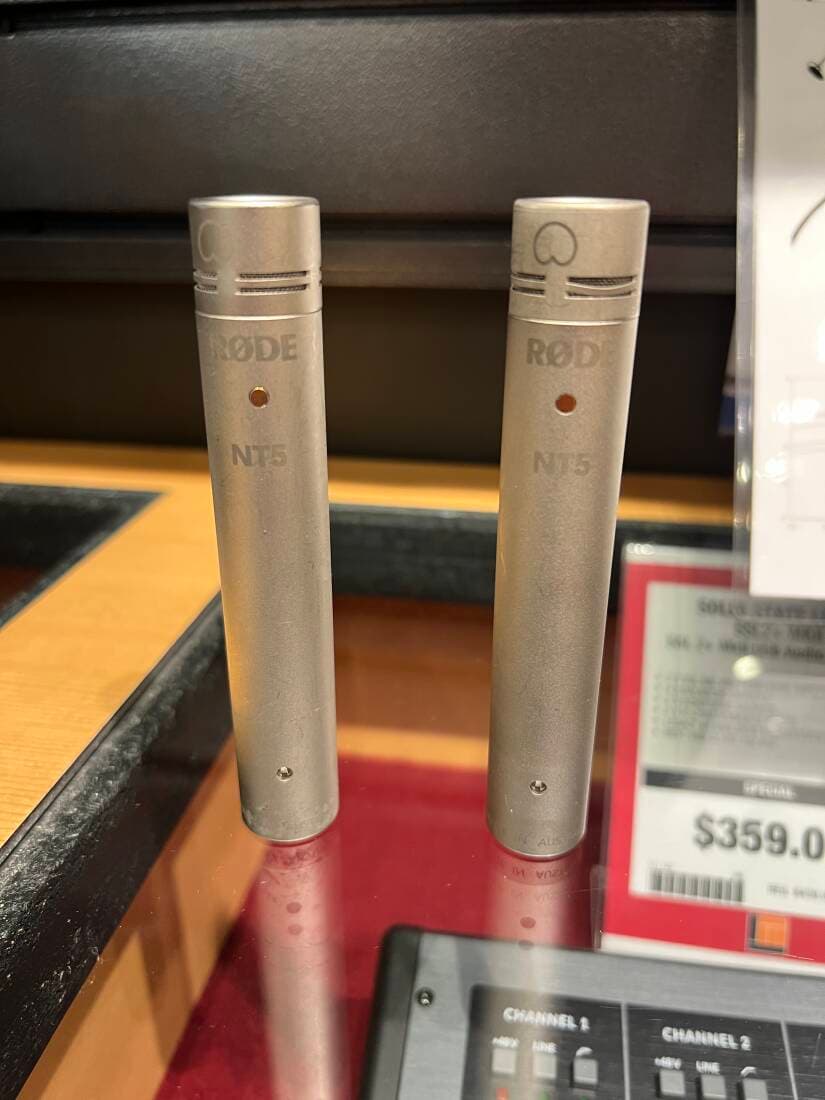 RODE - NT5 - Stereo Pair Cardioid Condensers