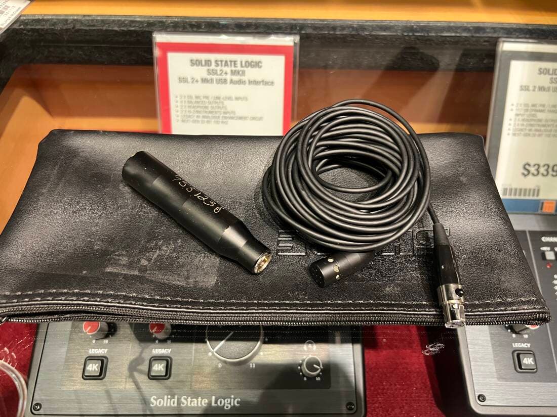 Apex - Low Profile Overhead (Hanging) Choir / Stage Microphone