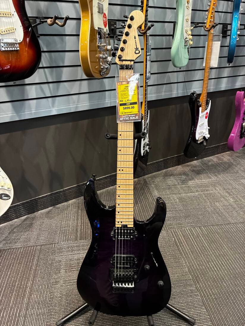 CHARVEL PM DK24 HH FR MPL - TR P BRST