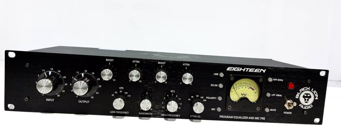 Black Lion Audio - Eighteen Rackmount Channel Strip with Cinemag Transformer