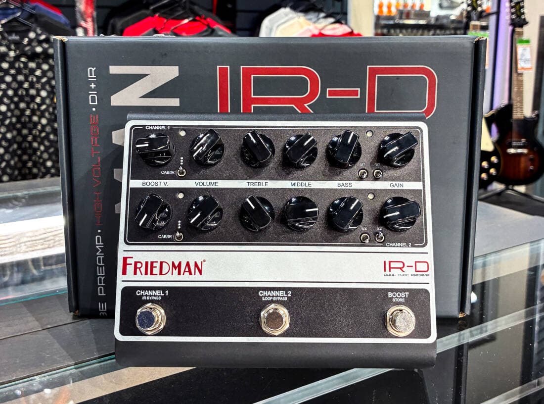 Friedman Amplification - IR-D 2-Channel Tube Preamp Pedal