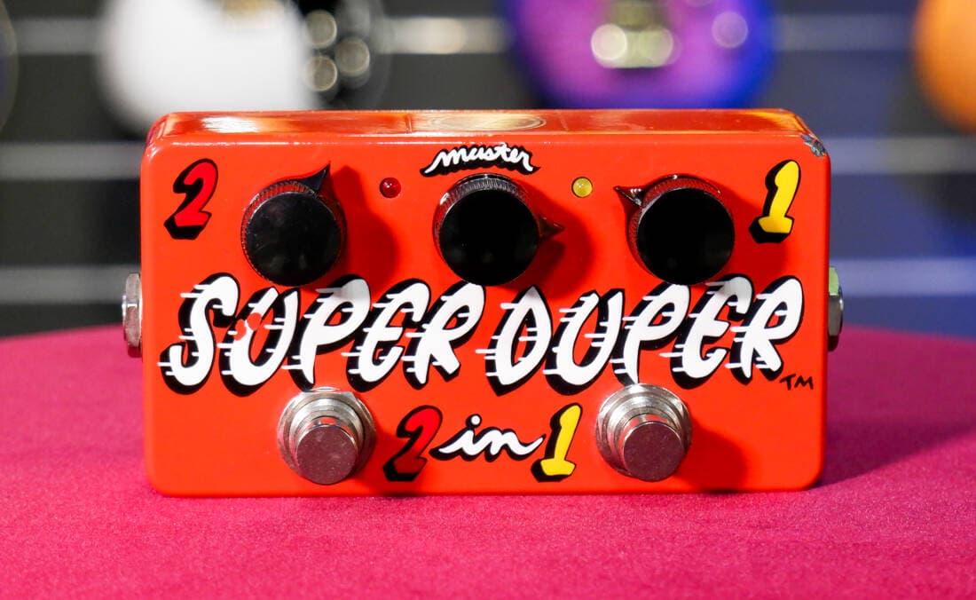 Z-VEX SUPER DUPER 2 IN 1 HAND