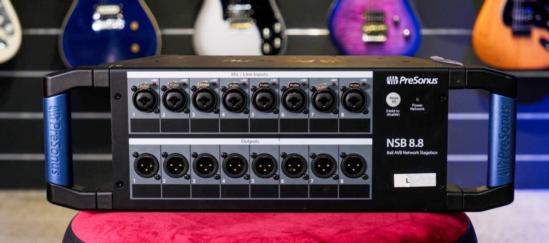 PreSonus - NSB 8.8 8x8 AVB Network Stagebox