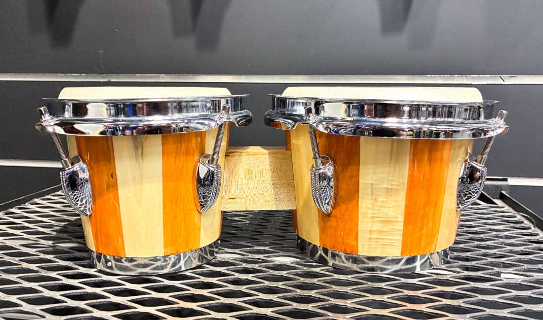 Granite Percussion - 6'' & 7'' Bongo Set - Natural Finish