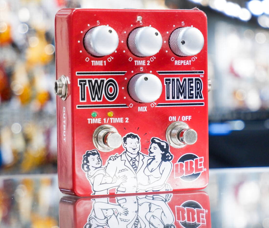 BBE Two Timer Delay Guitar Effects Pedal