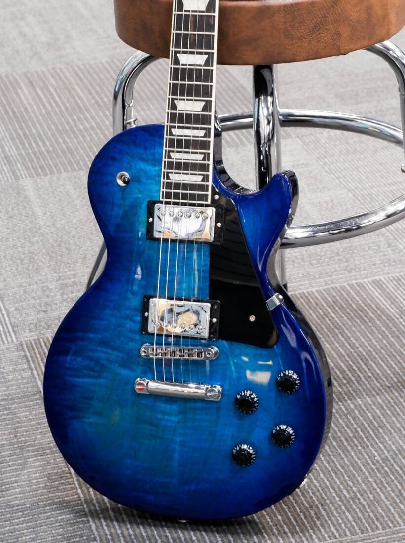 Gibson - Les Paul Studio Session Electric Guitar with Softshell Case - Cobalt Burst