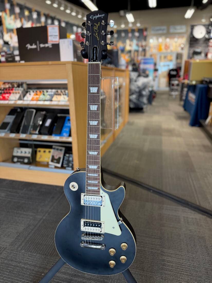 Epiphone - Limited Edition Les Paul Traditional Pro IV Electric Guitar - Worn Ebony
