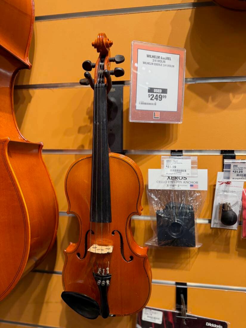 WILHELM EBERLE 3/4 VIOLIN