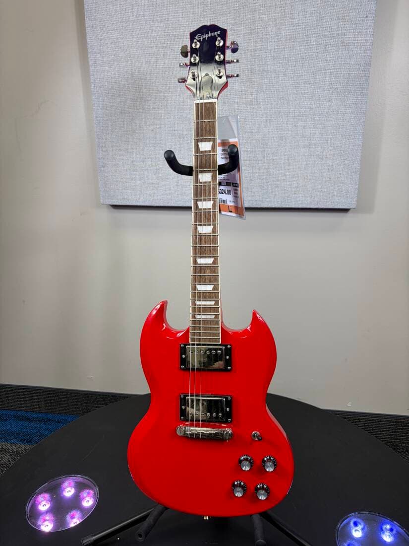 Epiphone - Power Player SG Outfit - Lava Red