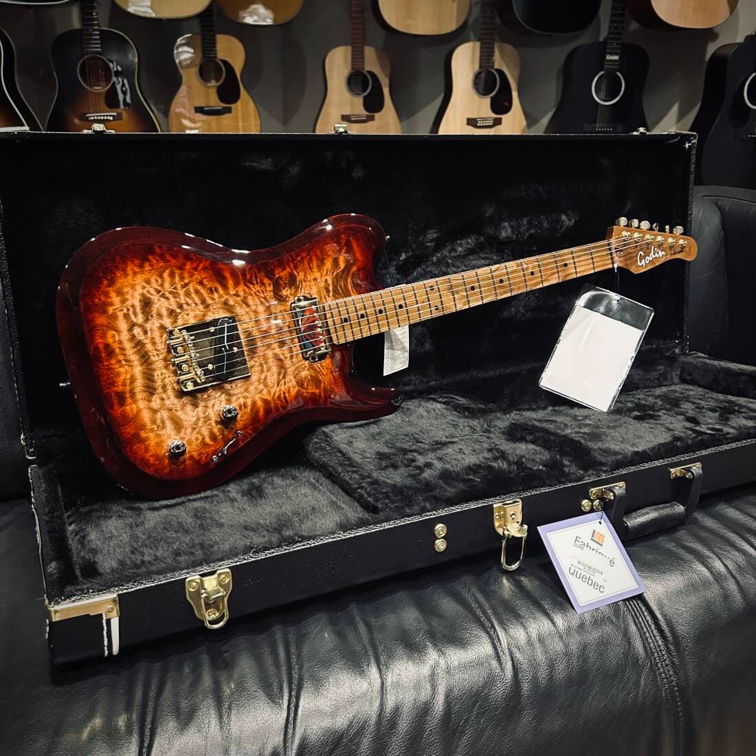 GODIN ARTISAN TC WHISKEYBURST MN