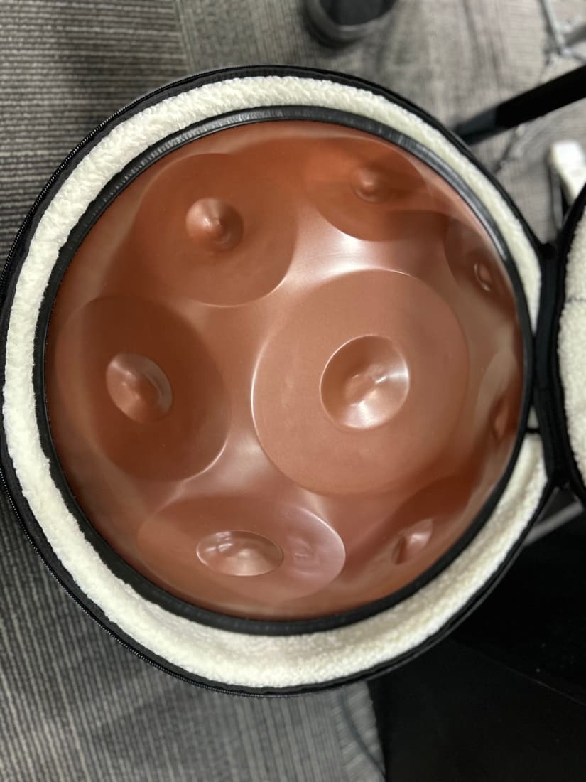 MEINL HANDPAN NATURAL D, BRONZITE