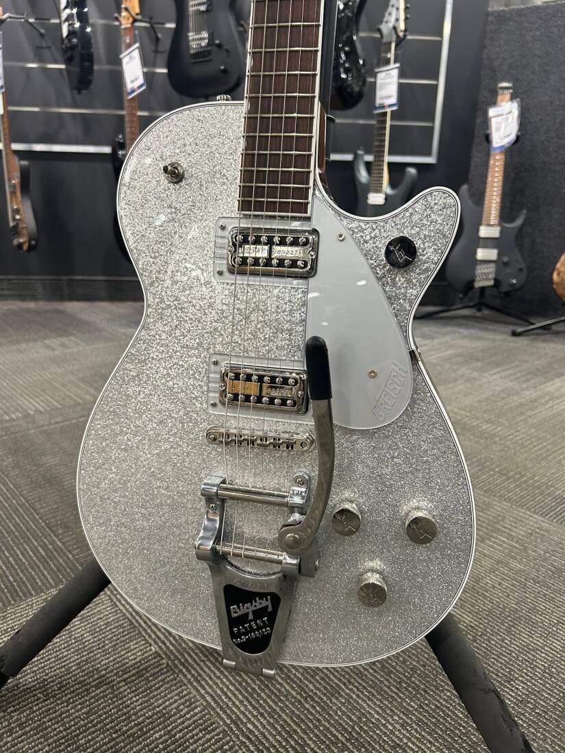 Gretsch Guitars - G6129T FT JET SILVER SPARKLE