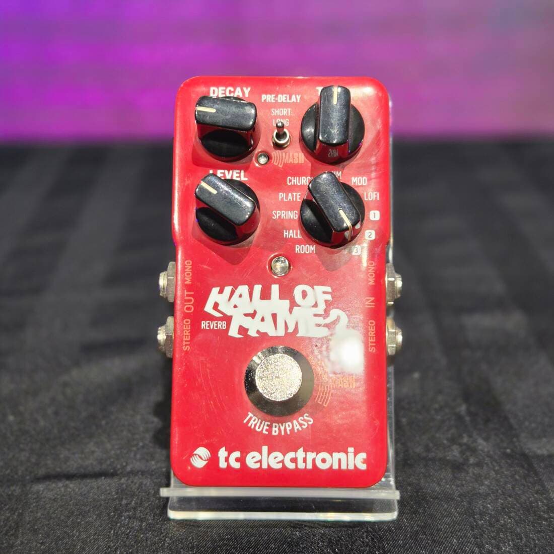 TC Electronic - Pédale de réverbération Hall of Fame 2.0