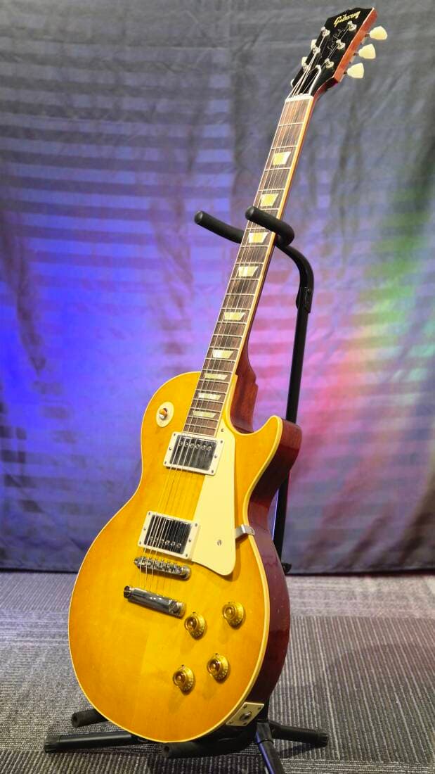 Gibson Custom Shop - Guitare Les Paul Standard '58 Murphy Lab Lite Aged - Lemon Burst
