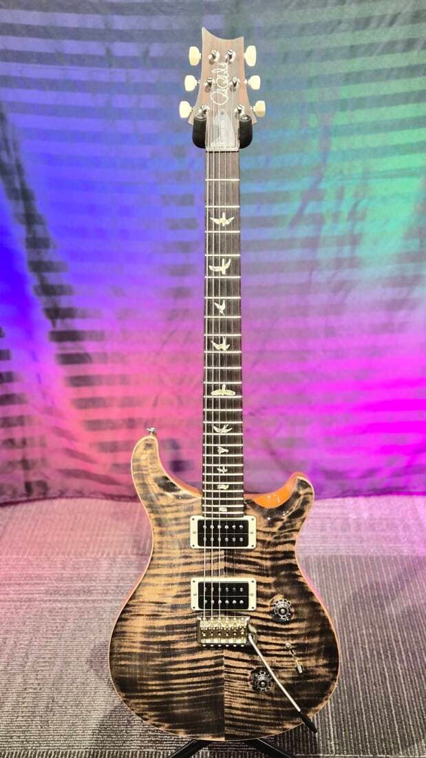 PRS Guitars - Guitare électrique Custom 24 (fini anthracite, étui rigide inclus)