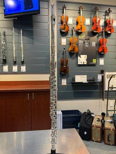 YAMAHA OPEN HOLE IN-LINE SILV HDJOINT FLUTE
