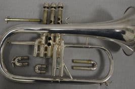 Courtois Brevette flugelhorn silver in very good condition