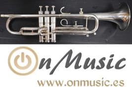 Getzen Capri Sib trumpet silver in very good condition