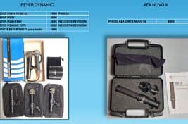 BEYER M160 AND AEA NUVO MICROPHONE SET