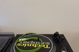 Pair of Technics 1210 Mk7 Turntables + Cartridges