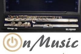 Sankyo Silver Sonic Flute (CF 301 E) like new.