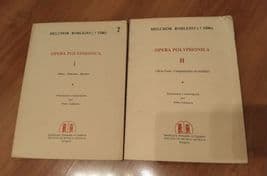 Melchor Robledo Polyphonic Work. Volumes 1 and 2