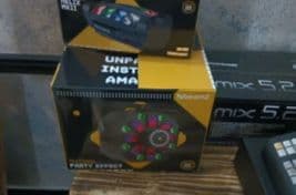 Complete music equipment for DJ