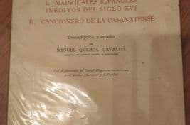 unpublished Spanish madrigals of the 16th century