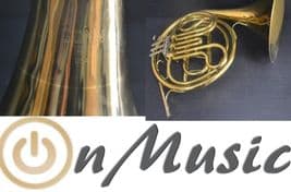 F Conn 14D Lacquered Horn in very good condition.