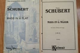Franz Schubert, Masses in G Major and A-flat Major