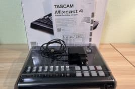 TESCAM Podcast Edition Mixcast 4 Streaming-Mixer