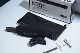The NTG1 is a condenser shotgun microphone