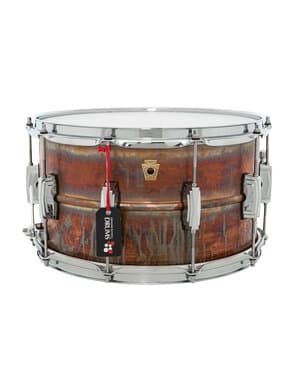 Ludwig Raw Bronze Phonic 14" x 8" Hammered Snare Drum