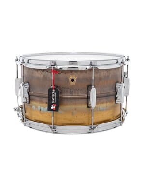 Ludwig Raw Brass Phonic 14" x 8" Snare Drum w/Imperial Lugs