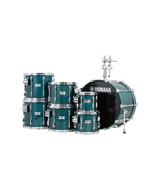 Yamaha Recording Custom 9000 22" Drum Kit, Deep Aqua